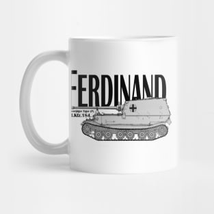 Ferdinand Tank Destoyer Mug